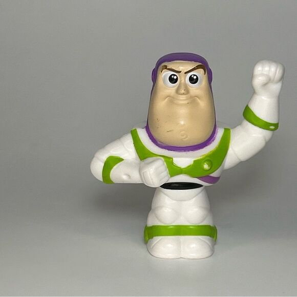 Disney Pixar Toy Story Buzz Lightyear Mini Figurine 2" Birthday Cake Topper - Picture 1 of 4